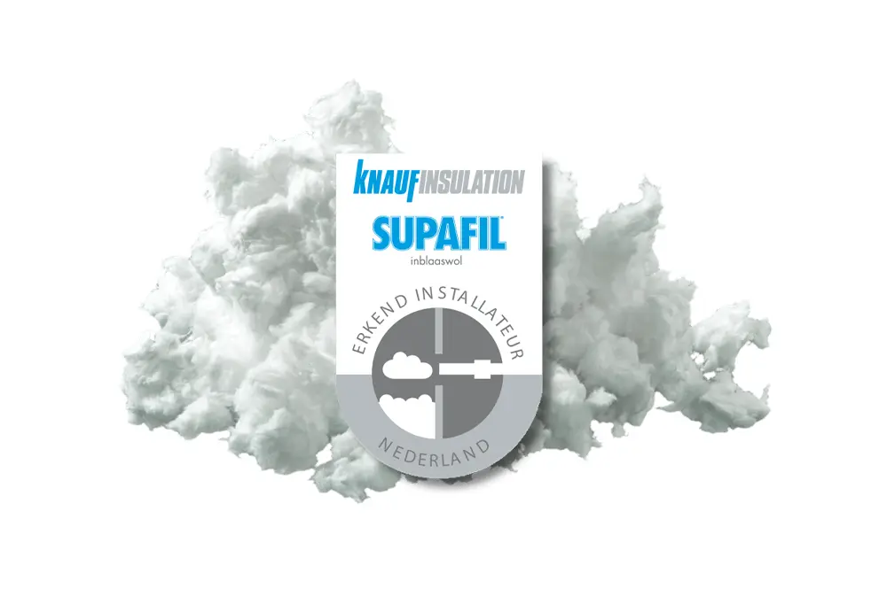 Knauf Supafil spouwmuurisolatie