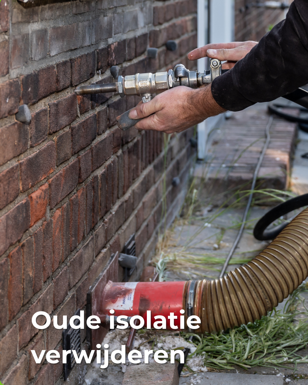 Oude isolatie verwijderen